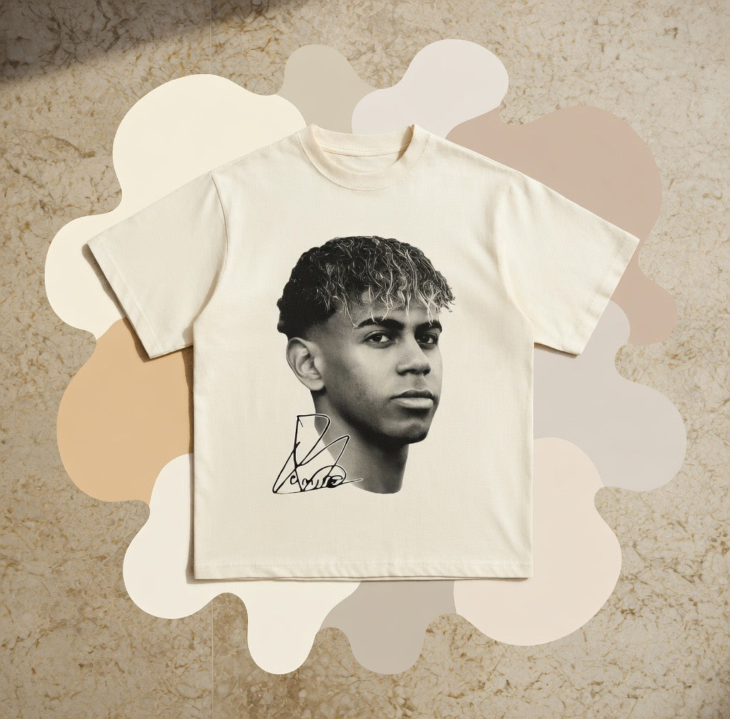 Lamine yamal Tee Football icon series male