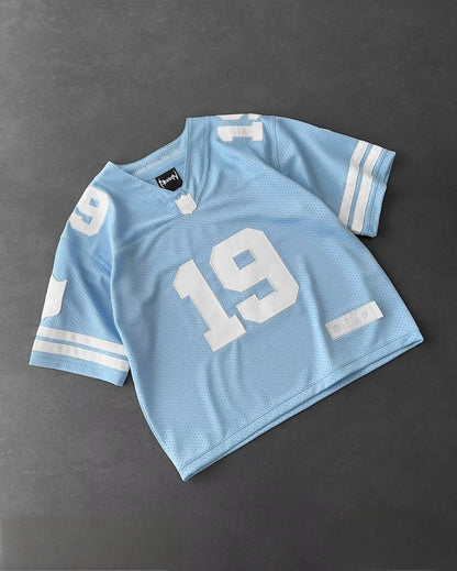 Haunted Mound Polo Shirt America Retro Street Hip Hop Short Sleeve Shirt Y2K Men Casual Embroidery Cotton Top Baseball Clothing
