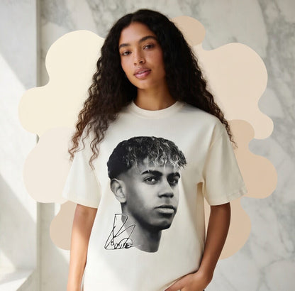 Lamine yamal Tee Football icon series male