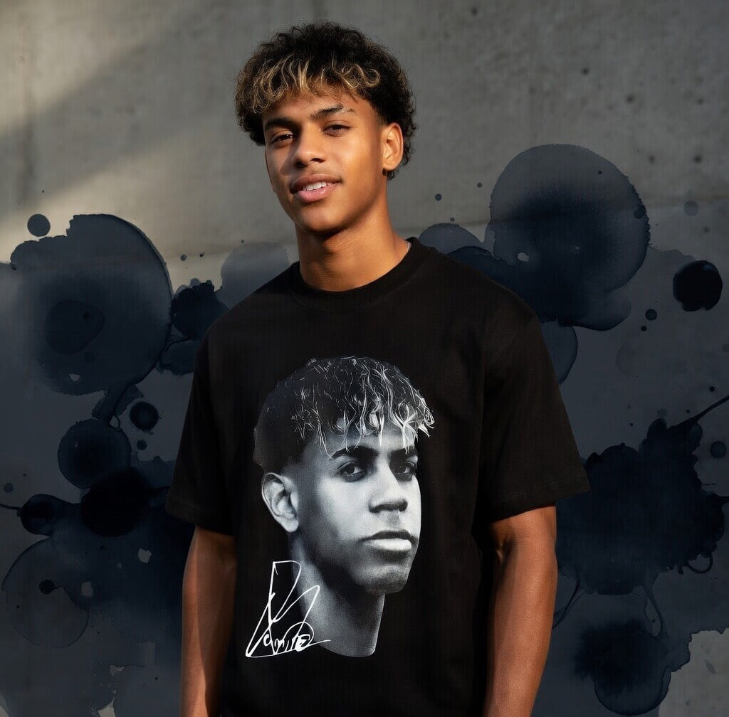 Lamine yamal Tee Football icon series male